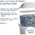 Pichet - Carafe - Bouteille De Service Distributeur d'eau BRITA - Flow - Capacite 8.2L dont 5.2L d'eau filtree - 1 Cartouche Maxtra Pro All-In-1 incluse
