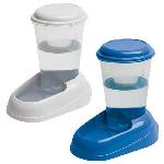 Fontaine A Eau Distributeur d'eau pour chat et chien NADIR - Plastique - 3L - Antiderapant - FERPLAST