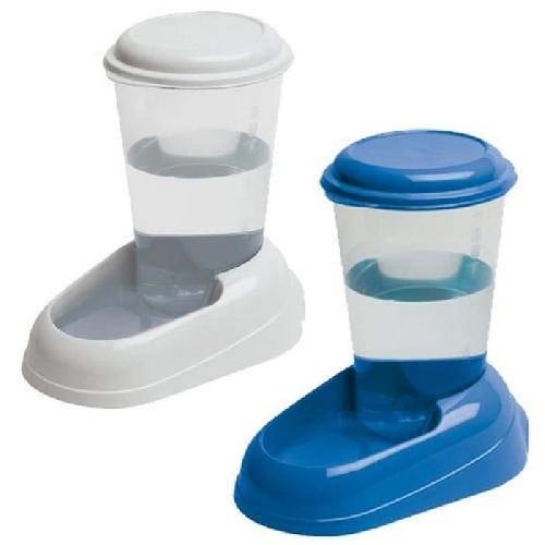Fontaine A Eau Distributeur d'eau pour chat et chien NADIR - Plastique - 3L - Antiderapant - FERPLAST