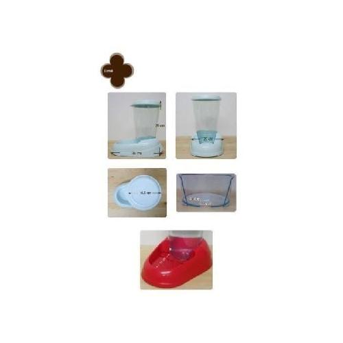 Fontaine A Eau Distributeur d'eau pour chat et chien NADIR - Plastique - 3L - Antiderapant - FERPLAST