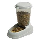 Distributeur D'aliment Distributeur de croquettes - FERPLAST - ZENITH - Plastique atoxique - 3L - Couvercle hermetique