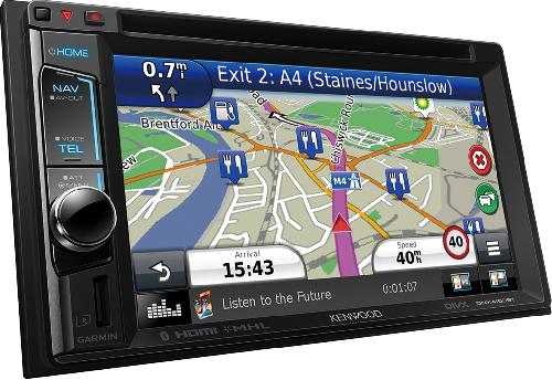 DNX4150BT - Autoradio 2DIN DVD/MP3/DIVX - USB/iPod - Bluetooth - Navigation - Ecran 6.2p