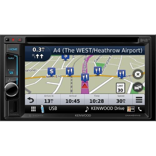 Autoradios DNX451RVS - Systeme navigation special camion mobilhome Ecran 6.2p Bluetooth DAB Controle smartphone