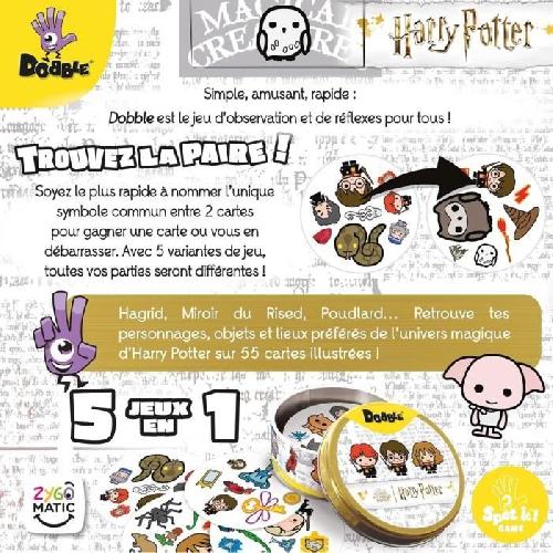 Jeu D'apprentissage Dobble Harry Potter