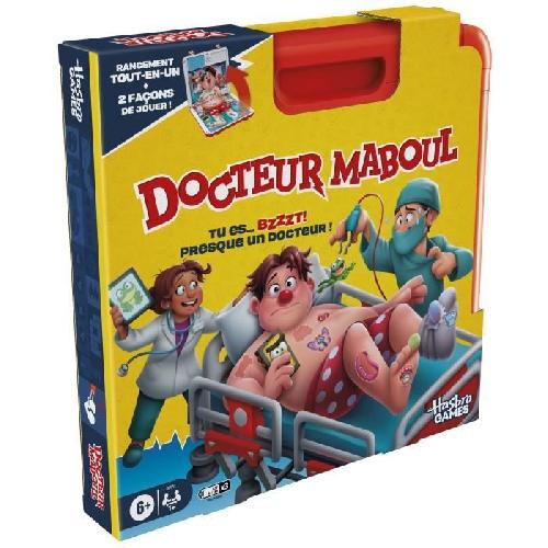 Jeu De Societe - Jeu De Plateau Docteur Maboul. jeu de plateau électronique avec mallette de transport tout-en-un. 2 façons de jouer. 1 joueur et plus. 10 minutes.