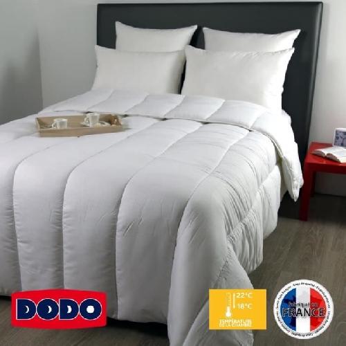 Couette DODO Couette temperee Country - 140 x 200 cm - Blanc