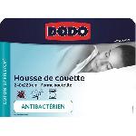 Housse De Couette  DODO - Housse de couette - 240x220 cm - Coton - Antibacterien - Taupe