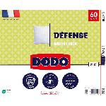 Oreiller DODO - Oreiller DEFENSE - 60 x 60 cm - 100% Polyester VOLUPT'AIR - Blanc