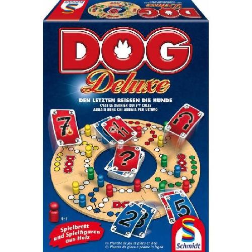 Jeu De Societe - Jeu De Plateau DOG Deluxe - Jeux de Société - SCHMIDT SPIELE - Vivez des parties de DOG encore plus palpitantes avec cette édition Deluxe !