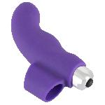 Stimulateurs externes Doigt Vibrant Smile en Silicone