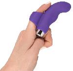 Stimulateurs externes Doigt Vibrant Smile en Silicone
