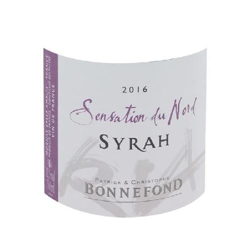 Vin Rouge Domaine Bonnefond Sensation du Nord 2016 Vin de France - Vin rouge de la Vallée du Rhône