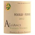 Vin Blanc Domaine Daniel & Julien Barraud Alliance 2019 Pouilly-Fuissé - Vin Blanc de Bourgogne