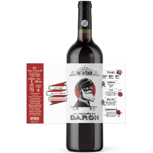 Vin Rouge Domaine de Fabregues La Tournée du Daron Pays d'Hérault - Vin rouge de Languedoc