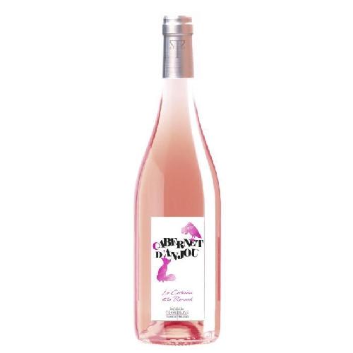 Vin Rose Domaine de Terrebrune  Cabernet et Rosé d'Anjou - Vin rosé de la Loire