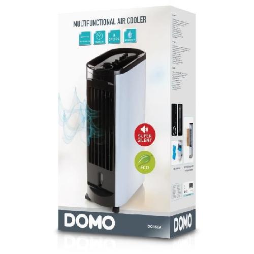 Ventilateur DOMO Refroidisseur d'air 67 cm 70 W Noir et blanc