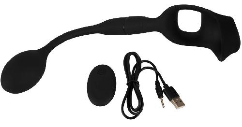 Plugs et godes Anal Double Anneau + Plug anal USB Telecommande