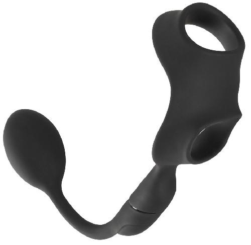 Plugs et godes Anal Double Anneau + Plug anal USB Telecommande