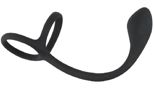 Plugs et godes Anal Double Cockring et Plug Anal