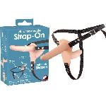 Double Gode Ceinture Vibrant Rechargeable