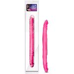 Double Gode Realiste B Yours Rose - 41 cm