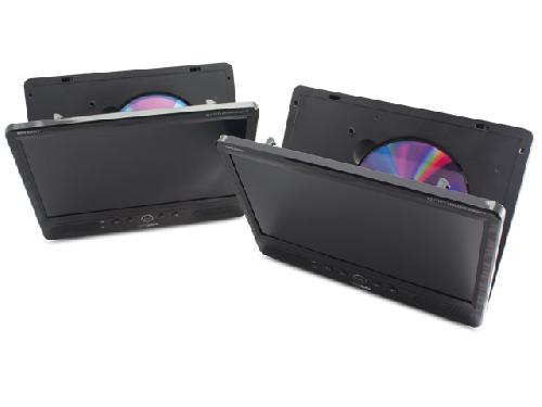Lecteur Dvd Portable Double lecteur DVD portable avec ecran TFT LCD 10.1p