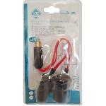 Allume Cigare - Prise Allume-cigare Double prise allume-cigare 12-24V avec prise type DIN 12A - type Camion
