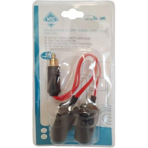Allume Cigare - Prise Allume-cigare Double prise allume-cigare 12-24V avec prise type DIN 12A - type Camion
