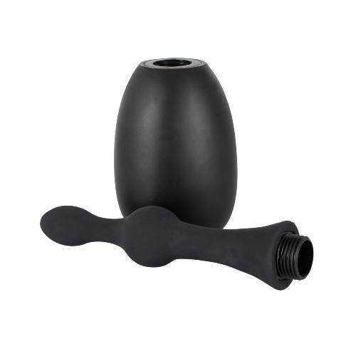 Douche anale en silicone Douche Small - 23.5 cm - Noir