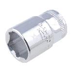 Douille pour cle a cliquet - hexagonale 12-25mm Douille pour cle a cliquet - hexagonale 12-25mm