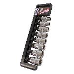 Douilles etoiles femelles - E10 a E24 - Chrome Vanadium - 1-2 - 8 pieces Douilles etoiles femelles - E10 a E24 - Chrome Vanadium - 1-2 - 8 pieces