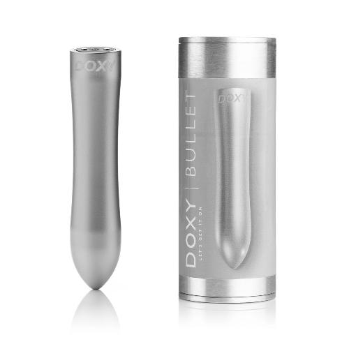 Vibromasseurs Doxy Mini-vibromasseur Bullet argent