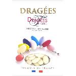 DRAGEES DE FRANCE Dragees Avola Trefles - Ivoire - 28 d'amande - 1 kg