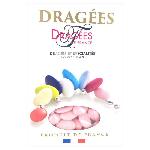 DRAGEES DE FRANCE Dragees Avola Trefles - Rose - 28 d'amande - 1 kg