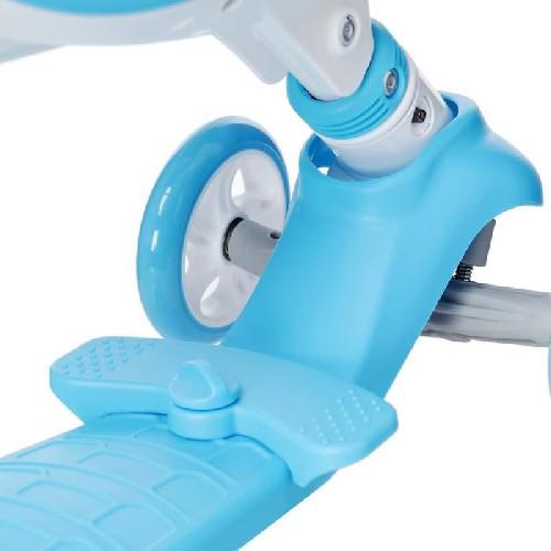 Trottinette Draisienne - MONDO - OnetGo Scribble 5-en-1 - Pliable - Noir - Vert Sauge