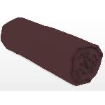 Drap Housse Drap-housse - LOVELY HOME - LH71596 - 140x190+30 cm - Marron