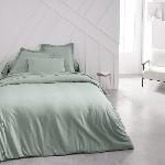 Drap Housse Drap housse TODAY Essential - 140 x 190 cm - 2 personnes - 100% Coton uni - Celadon