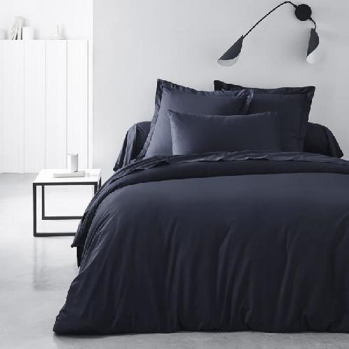 Drap Housse Drap housse TODAY Essential - 140 x 190 cm - 2 personnes - 100% Coton uni - Navy