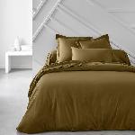 Drap Housse Drap housse TODAY Essential - 140 x 200+30 cm - 2 personnes - 100 Coton uni - Bronze