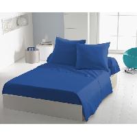 Drap Plat Drap plat - HOME LINGE PASSION - 180 x 290 cm - 1 personne  - Bleu