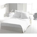 Drap Plat Drap plat - HOME LINGE PASSION - 180 x 290 cm - 1 personne - Blanc