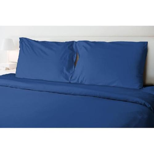 Drap Plat Drap plat - HOME LINGE PASSION - 180 x 290 cm - 1 personne  - Bleu