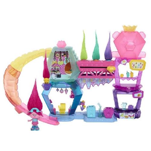 Poupee DreamWorks-Les Trolls 3-Coffret Mont Rageous. poupée et accessoires HNF24