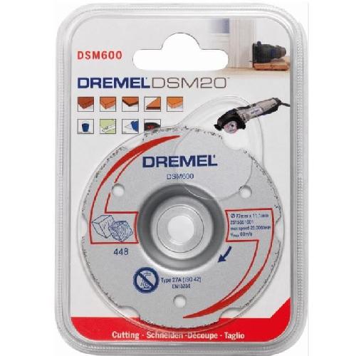 Accessoire - Consommable Machine Outil DREMEL Disque S600 Scie Compact DSM20