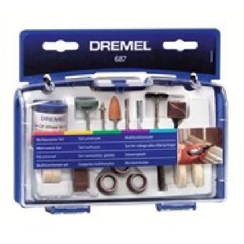 Accessoire - Consommable Machine Outil DREMEL Kit pour travaux généraux de 52 pieces 687