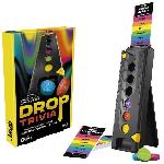 Drop Trivia. jeu de groupe electronique avec voix et sons. Des 13 ans. 2 joueurs ou +. 15 min. inspire de Trivial Pursuit. Hasbro Ga