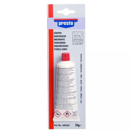 Durcisseur - Resine De Fixation - Fixatif - Vernis Durcisseur Rouge 80704 50g Presto