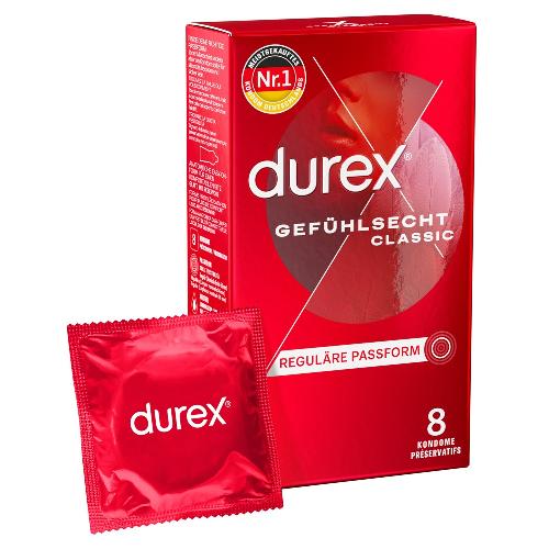 Preservatifs Durex Preservatifs Classic 8pcs