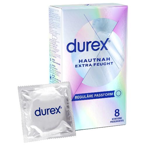 Preservatifs Durex Preservatifs Extra Fins 8pc