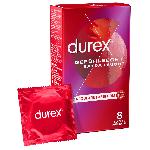 Preservatifs Durex Preservatifs extra lubrifies 8pc